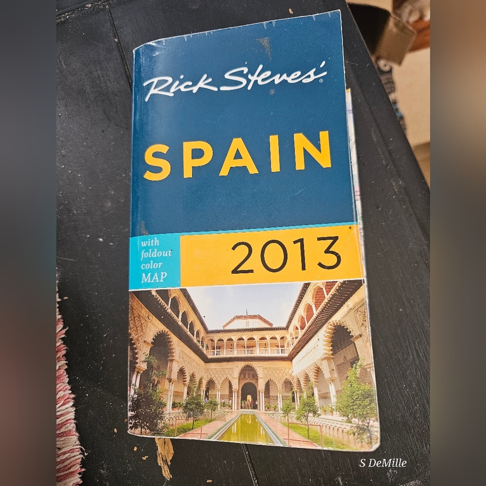 Rick Steves' 2013 Spain Travel Guide With Map